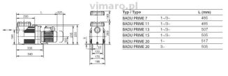 Pompa basenowa SPECK PUMPEN BADU PRIME 11, 11m3/h - 2