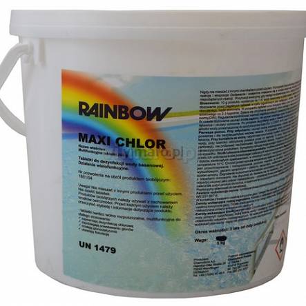Rainbow MAXI CHLOR 5kg (tab. 200g)