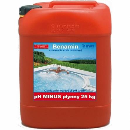 BWT pH MINUS w płynie płynny preparat do korekcji wody basenowej. Przeznaczony do automatycznych stacji dozujących. Kanister 25 kg.

Atest PZH HK /W / 0456/ 03/ 2002 z dn. 24.09.2002 r.

Kontakt:
tel. 604 551 268, e-mail: biuro@vimaro.pl