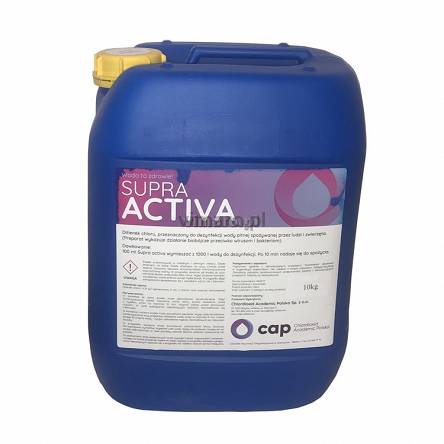 Supra Activa/Plus - Dwutlenek chloru 10kg
