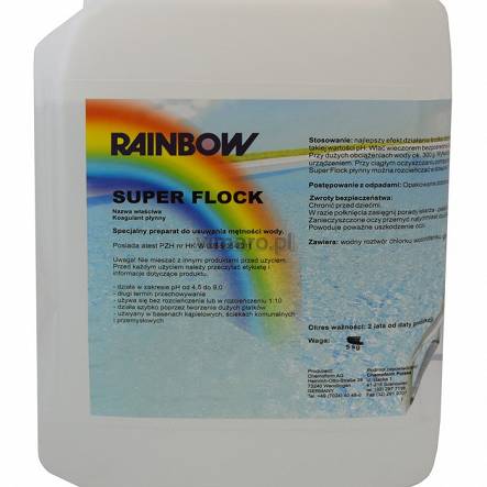 Rainbow SUPER FLOCK 5kg w płynie