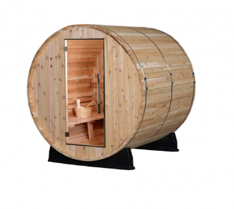 Amerykańska sauna beczkowa
