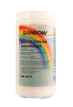 Rainbow QUICK CHLOR 1kg granulat - chlor szok