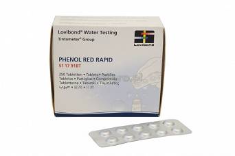 Lovibond Phenol Red do testera ręcznego-listek