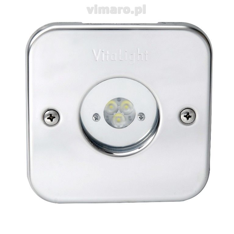 Lampa POWER LED RGB 3er/4er 24 V, 110 mm, 9 W, 1420 lm kwadrat MINI