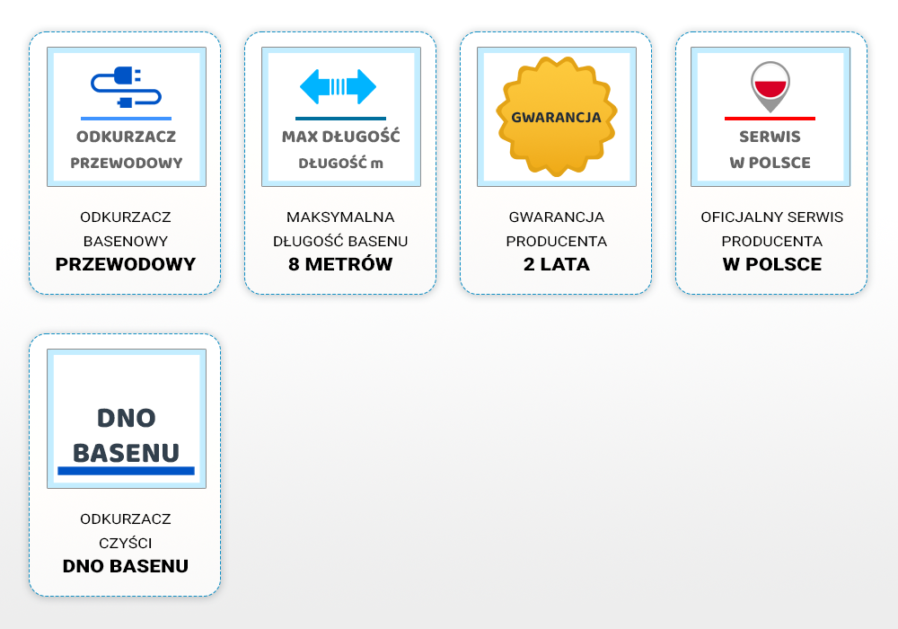 Najważnejsze cechy odkurzacza basenowego