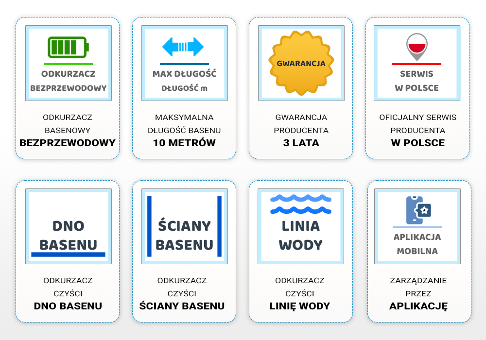 Najważnejsze cechy odkurzacza basenowego
