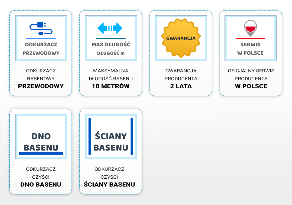 Najważnejsze cechy odkurzacza basenowego
